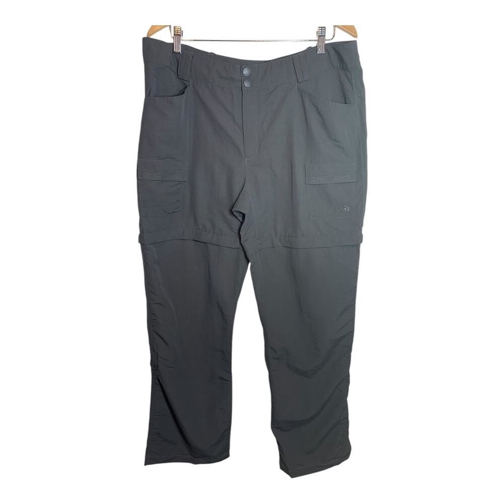 The North Face Charcoal Gray Convertible Pants — Size 10 (Excellent Condition) - Picture 4 of 11